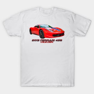 2013 Ferrari 458 Italia Coupe T-Shirt